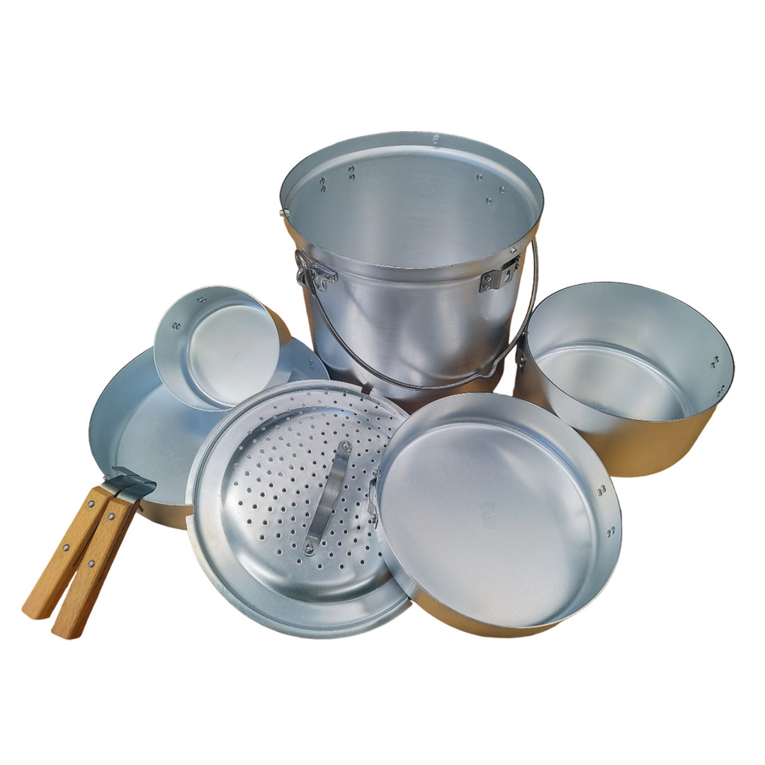Batteria 11 Pezzi | Confronta prezzi | smile MGK-11M pan set Set di padelleSmile mgk-10 batteria da cucina, Acciaio inossidabile, ArgentoBatterie de cuisine induction acier inoxydable 10 pièces Argent