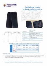 Carica l'immagine nel visualizzatore di Gallery, Pantalone corto velluto junior