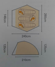Carica l'immagine nel visualizzatore di Gallery, Tenda Montegra 3
