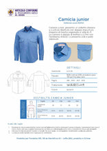 Carica l&#39;immagine nel visualizzatore di Gallery, Camicia cotone uniforme junior
